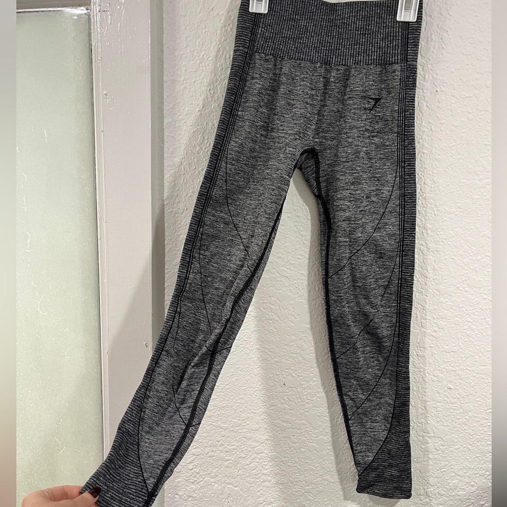 Gray Seamless Leggings